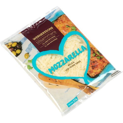 Mozzarella Riven 150g Wernerssons