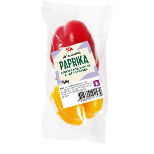 Grillpaprika 350g Klass 1 ICA