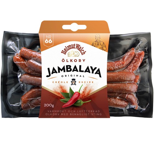 Ölkorv Jambalaya 200g Helmut Walch Charkuteri