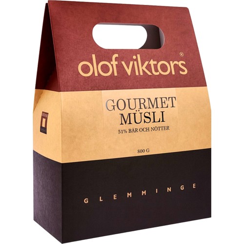 Gourmetmüsli Stor 800g Olof Viktors