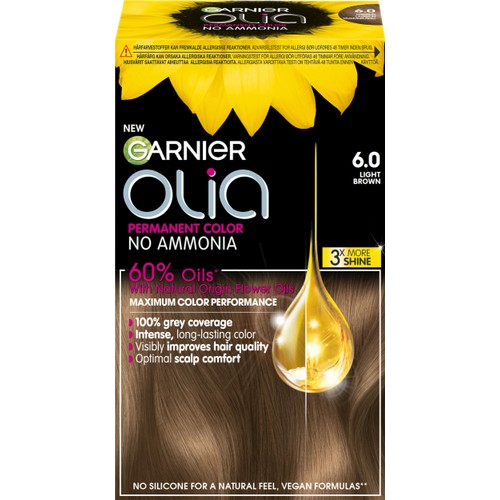 Hårfärg Light Brown 6.0 1-p Olia