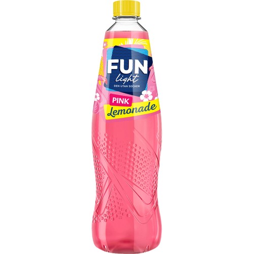 Dryck, light Pink Lemonade 1l Fun Light