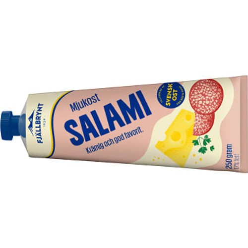 Salamiost 18% 250g Fjällbrynt