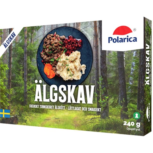 Älgskav Fryst 240g Polarica