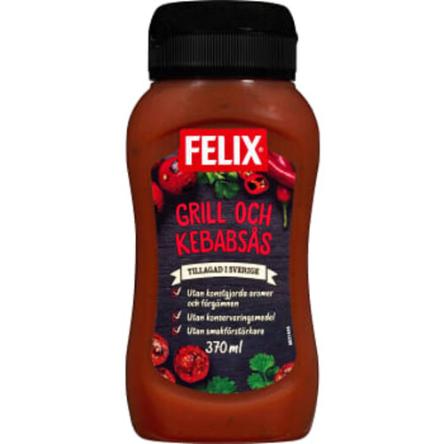 Grill & Kebabsås 370ml Felix