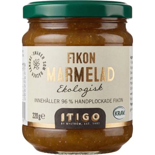 Marmelad Fikon Eko 220g KRAV Itigo
