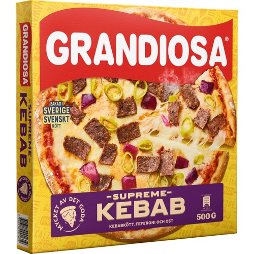Pizza Supreme kebab 500g Grandiosa