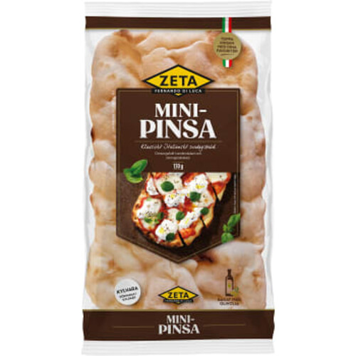 Pizzabröd Mini Pinsa 130g Zeta