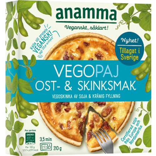 Vegopaj Ost & Skinksmak 210g Anamma