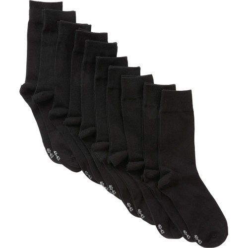 Socka LUND 10 p svart 36/38 mywear