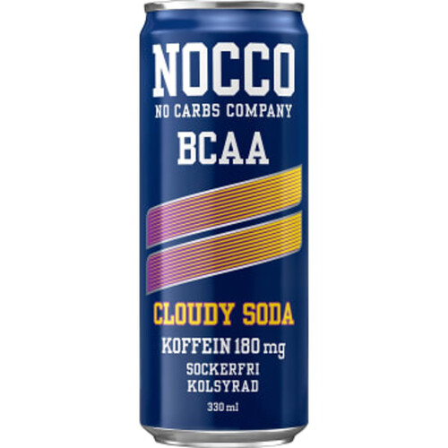 Energidryck Cloudy Soda 33cl Nocco