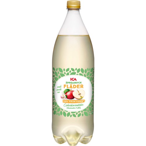 Äppeldryck Fläder Ciderkaraktär 1.5l ICA
