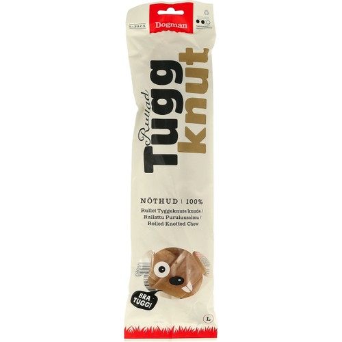 Tuggknut rullad Large 175g Dogman