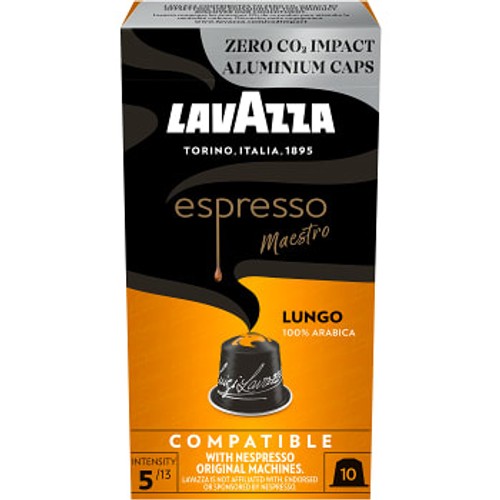 Kaffekapslar Espresso Lungo 10-p Lavazza