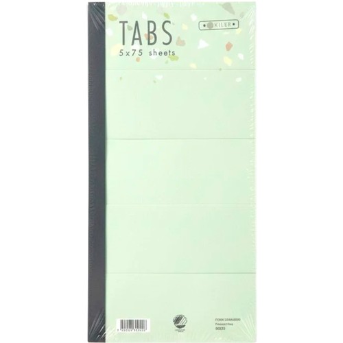 Anteckningsblock Tabs 5 Flikar 1pack Writer