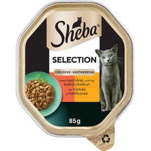 Kattmat Oxkött 85g Sheba