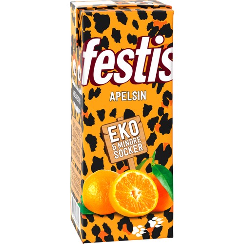 Fruktdryck Apelsin Ekologisk 20cl Festis