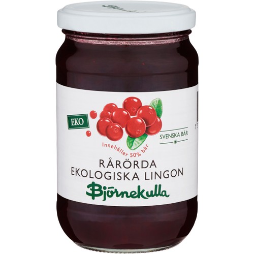 Lingon Rårörda 400g KRAV Björnekulla