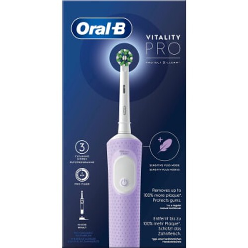 Eltandborste Vit Pro Lila Oral-B