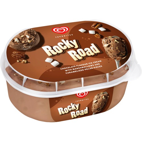 Glass Favorites Rocky road 825ml GB Glace