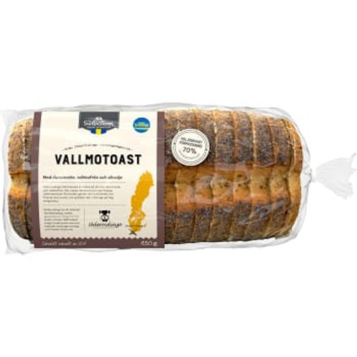 Vallmotoast 650g ICA Selection