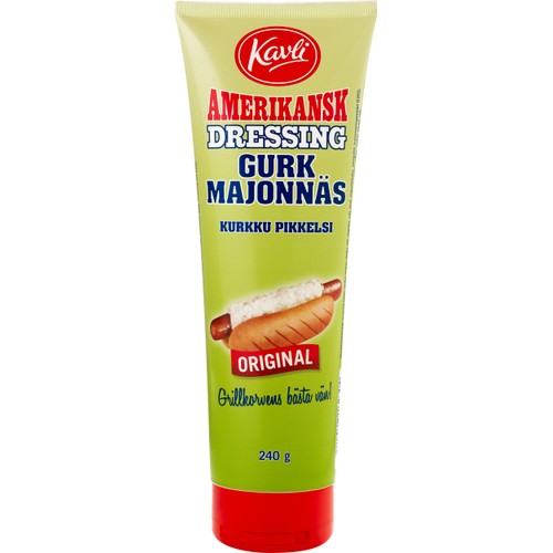 Amerikansk gurkmajonäs 240g Kavli