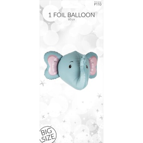 Folieballong elefant Pictura