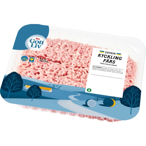 Kycklingfärs 800g ICA Gott Liv