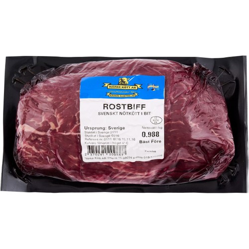 Rostbiff ca 1kg Närke kött