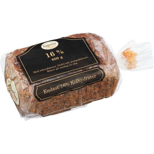 Fröbröd 16% 600g Bageriet Sjöstrands