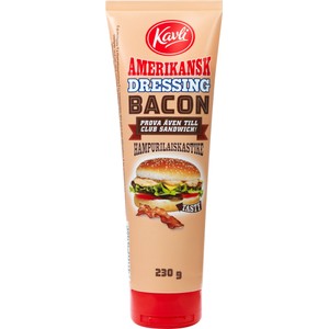 Amerikansk dressing Bacon 230g Kavli