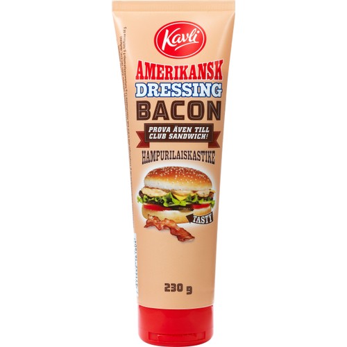 Amerikansk dressing Bacon 230g Kavli