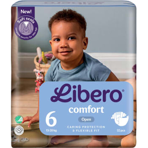 Blöjor Comfort Strl 6 13-20kg 32-p Libero