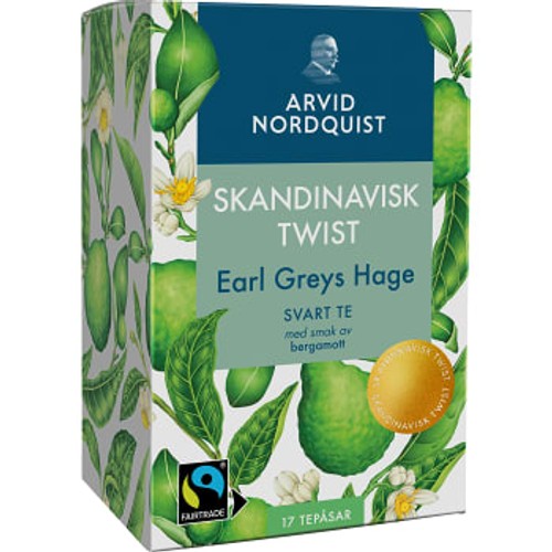 Svart Te Earl Greys Hage 17-Pack Arvid Nordquist