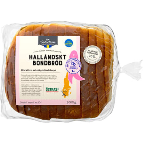 Halländskt Bondbröd 1kg ICA Selection