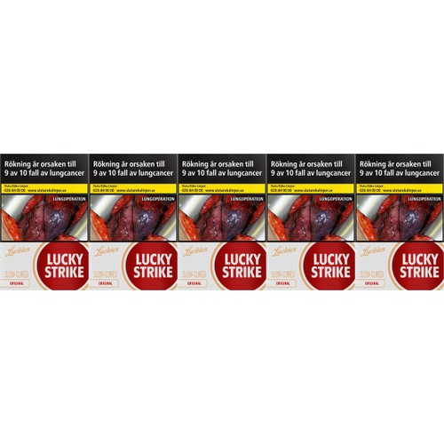 Lucky Strike Red Limpa