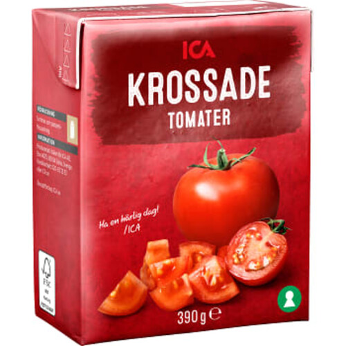 Krossade tomater 390 g ICA