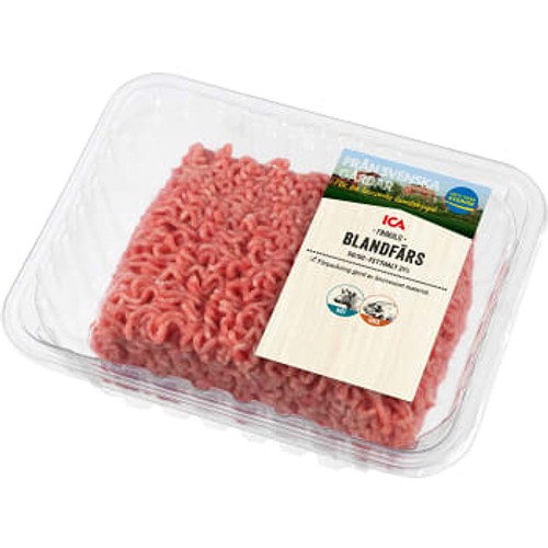Blandfärs 50/50 Fetthalt 21% 500g ICA