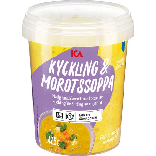 Kyckling och Morotssoppa 475g ICA