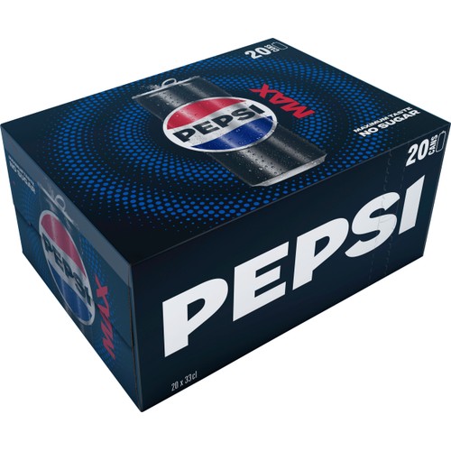 Läsk Pepsi Max 33cl 20-pack Pepsi