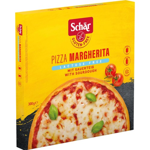 Pizza Margherita glutenfri & laktosfri Fryst 300g Schär