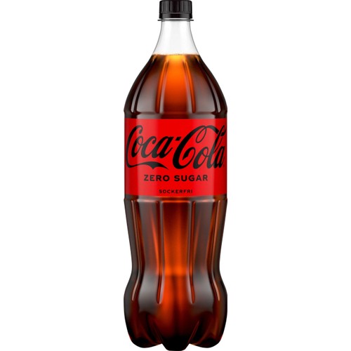Läsk Cola Zero 1.5l Coca-Cola