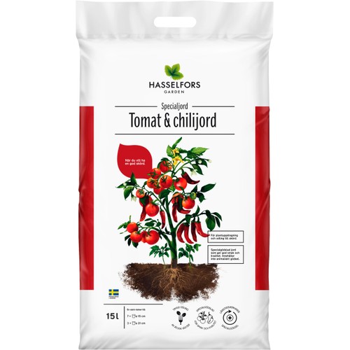Tomat & Chilijord 15L  Hasselfors