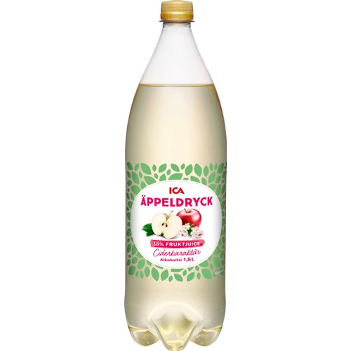 Äppeldryck med ciderkaraktär 1,5l ICA