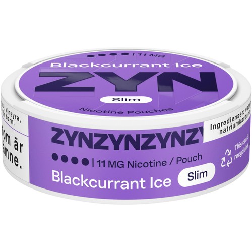 Zyn Blackcurra Ice Sl 11mg S4 14g
