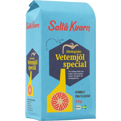 Vetemjöl Special 2kg KRAV Saltå kvarn