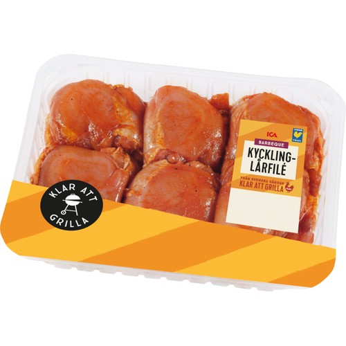 Kycklinglårfilé Färsk BBQ 700g ICA