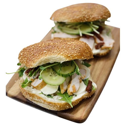 Kyckling/mozzarella bagel ca 300g