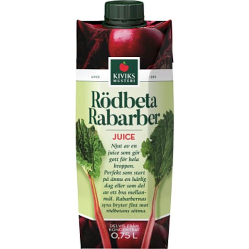 Juice Rödbeta Rabarber 75cl Kiviks Musteri