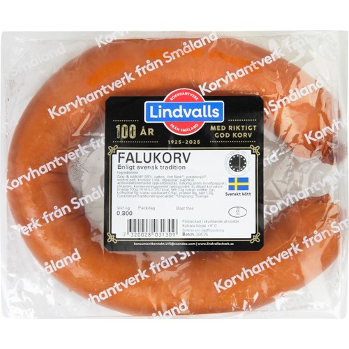 Falukorv 800g Lindvalls Chark